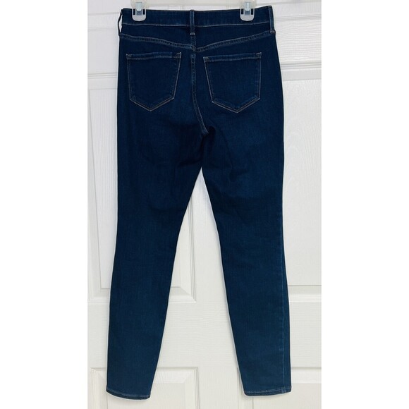 Old Navy Pop Icon Women's Size 4 w28 Blue Denim Mid-Rise Skinny Leg Jeans - Picture 2 of 8